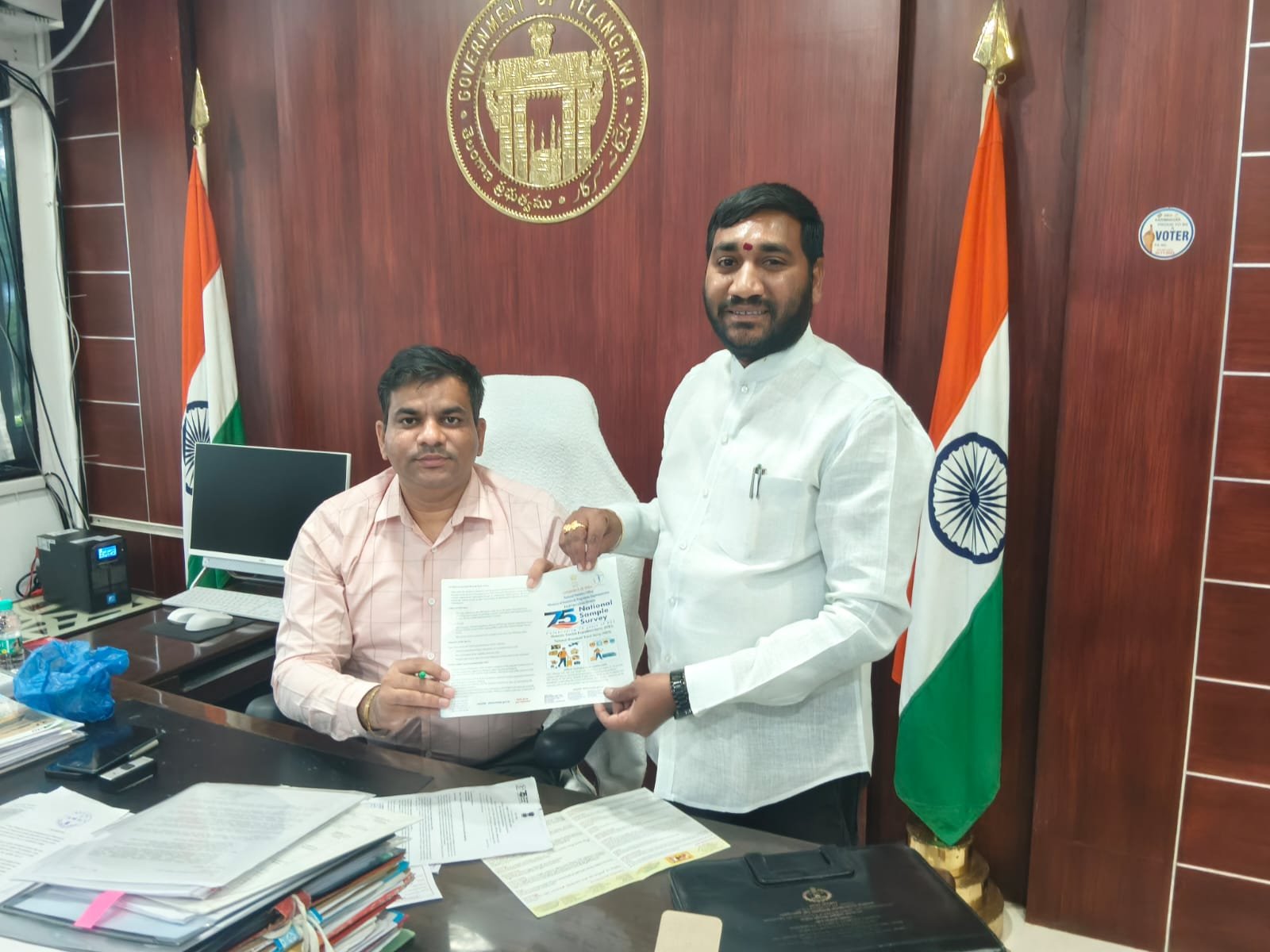 కరీంనగర్లో పిరియాడిక్ లేబర్ ఫోర్స్ సర్వే నిర్వహణ    ఉమ్మడి జిల్లా గణాంక శాఖ అధికారి గుర్రం శ్రీనివాస్ గౌడ్ 